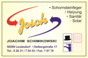 Logo Josch Heizung-Sanitär-Solar-Schornsteinfeger